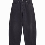 DENIM URBAN BALOON BLACK RAW - Benevierre