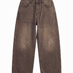DENIM URBAN BALOON BROWN - Benevierre