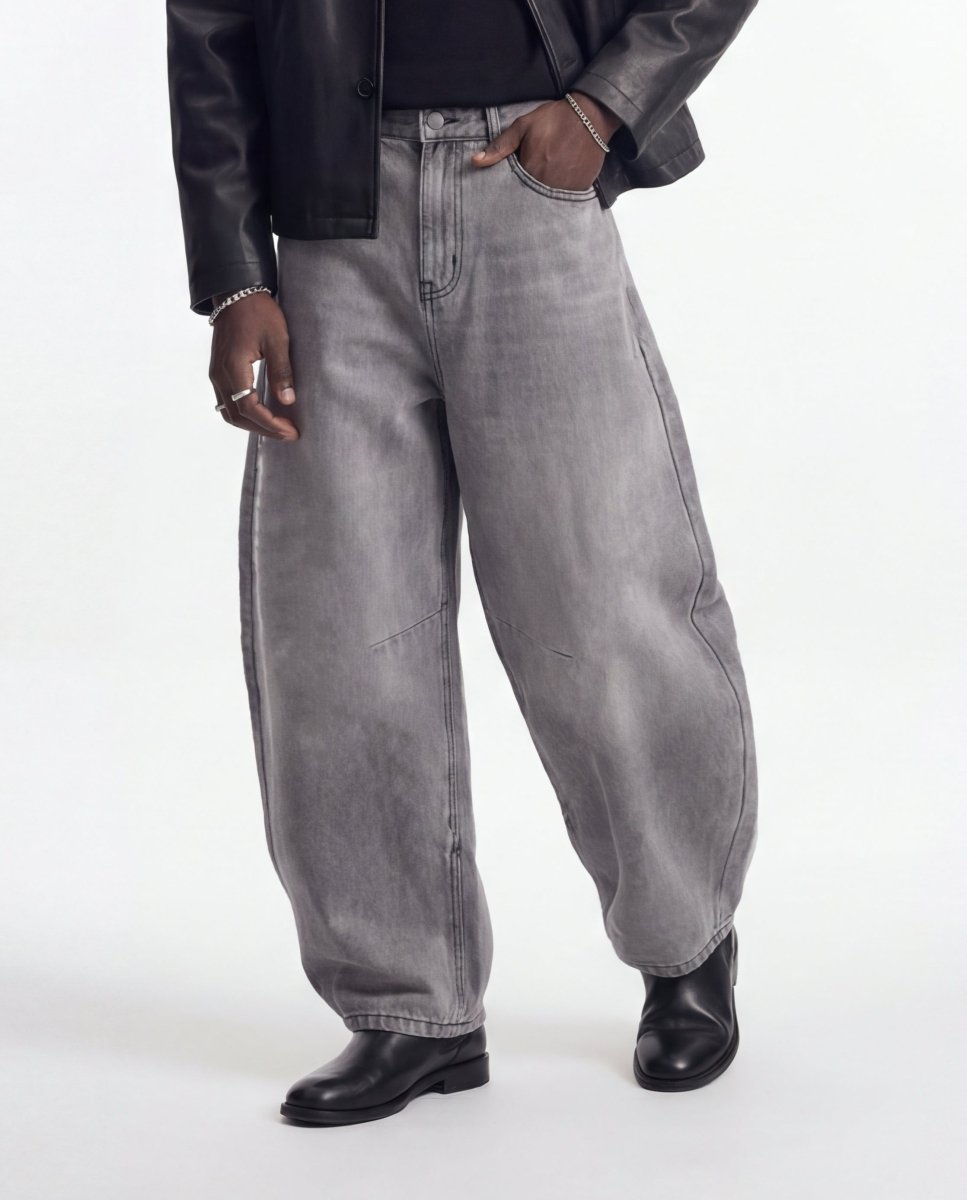 DENIM URBAN BALOON GREY - Benevierre
