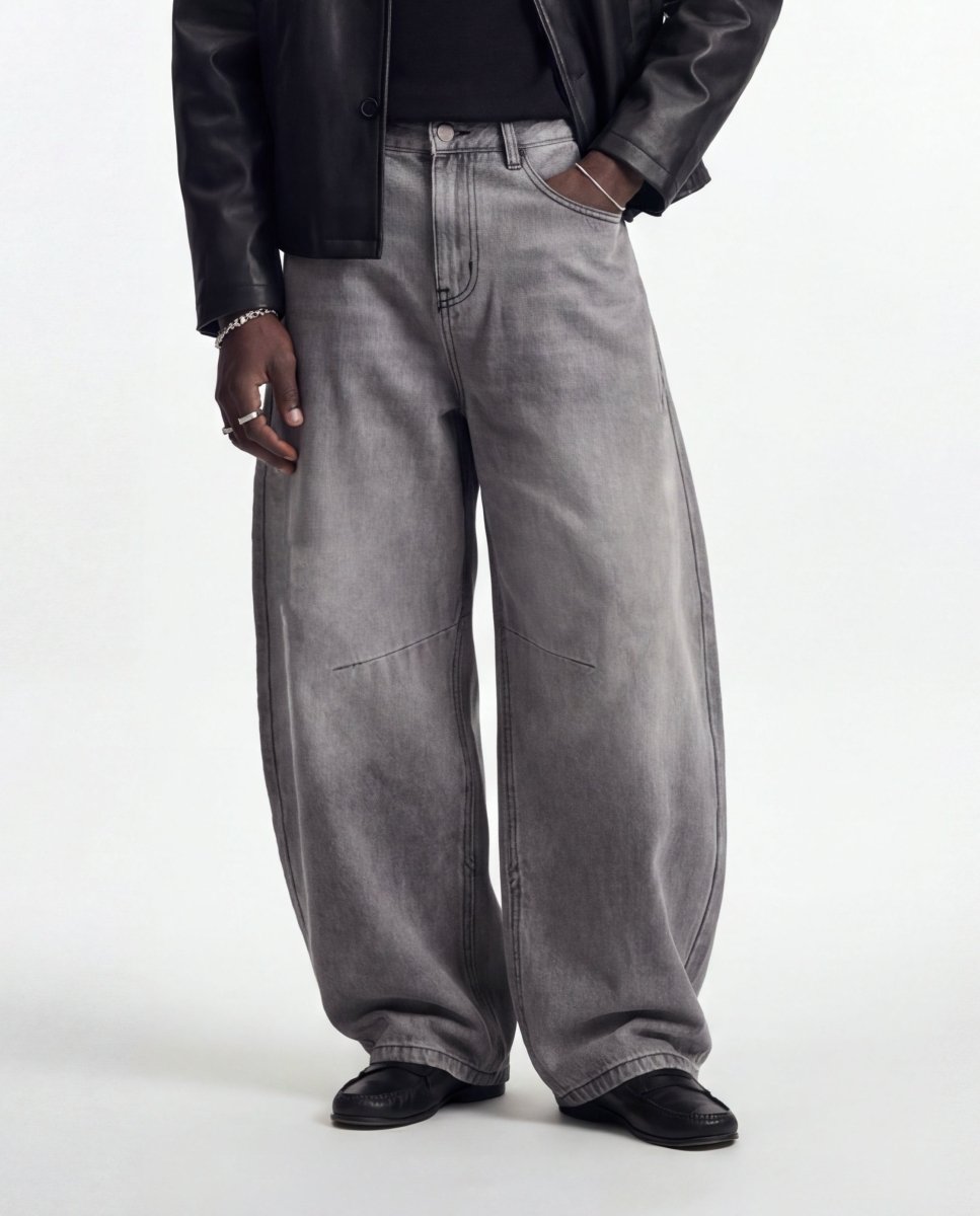 DENIM URBAN BALOON GREY - Benevierre