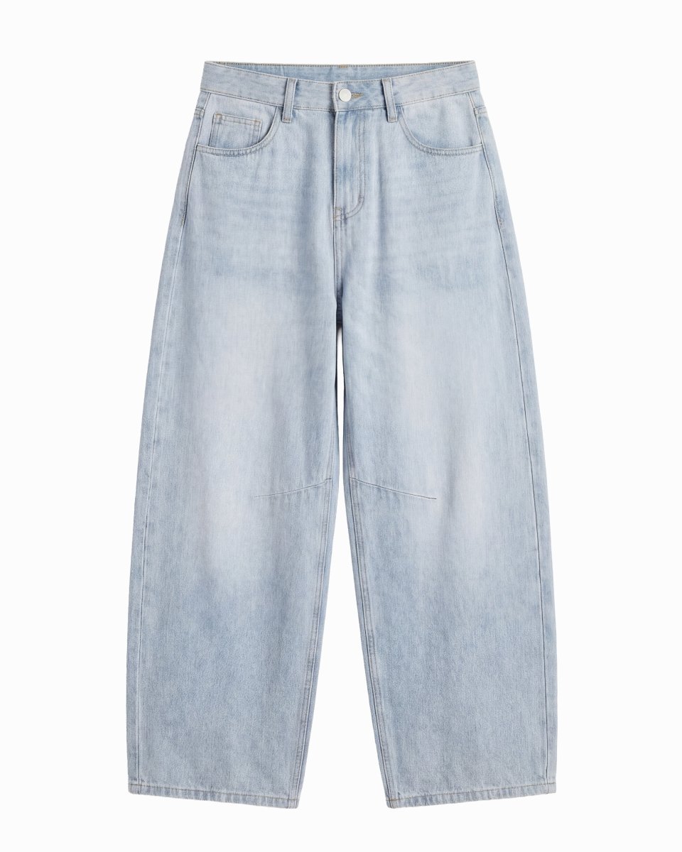 DENIM URBAN BALOON LIGHT BLUE - Benevierre