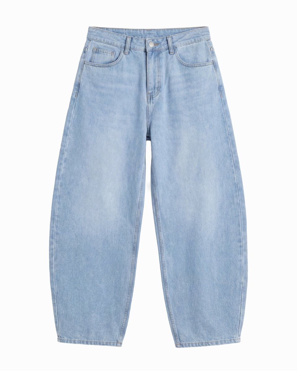 DENIM URBAN BALOON LIGHT BLUE - Benevierre