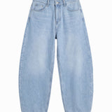 DENIM URBAN BALOON LIGHT BLUE - Benevierre