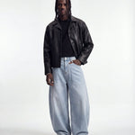 DENIM URBAN BALOON LIGHT BLUE - Benevierre
