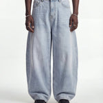 DENIM URBAN BALOON LIGHT BLUE - Benevierre