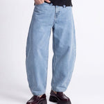DENIM URBAN BALOON LIGHT BLUE - Benevierre