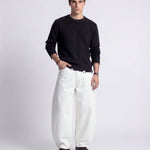 DENIM URBAN BALOON WHITE - Benevierre