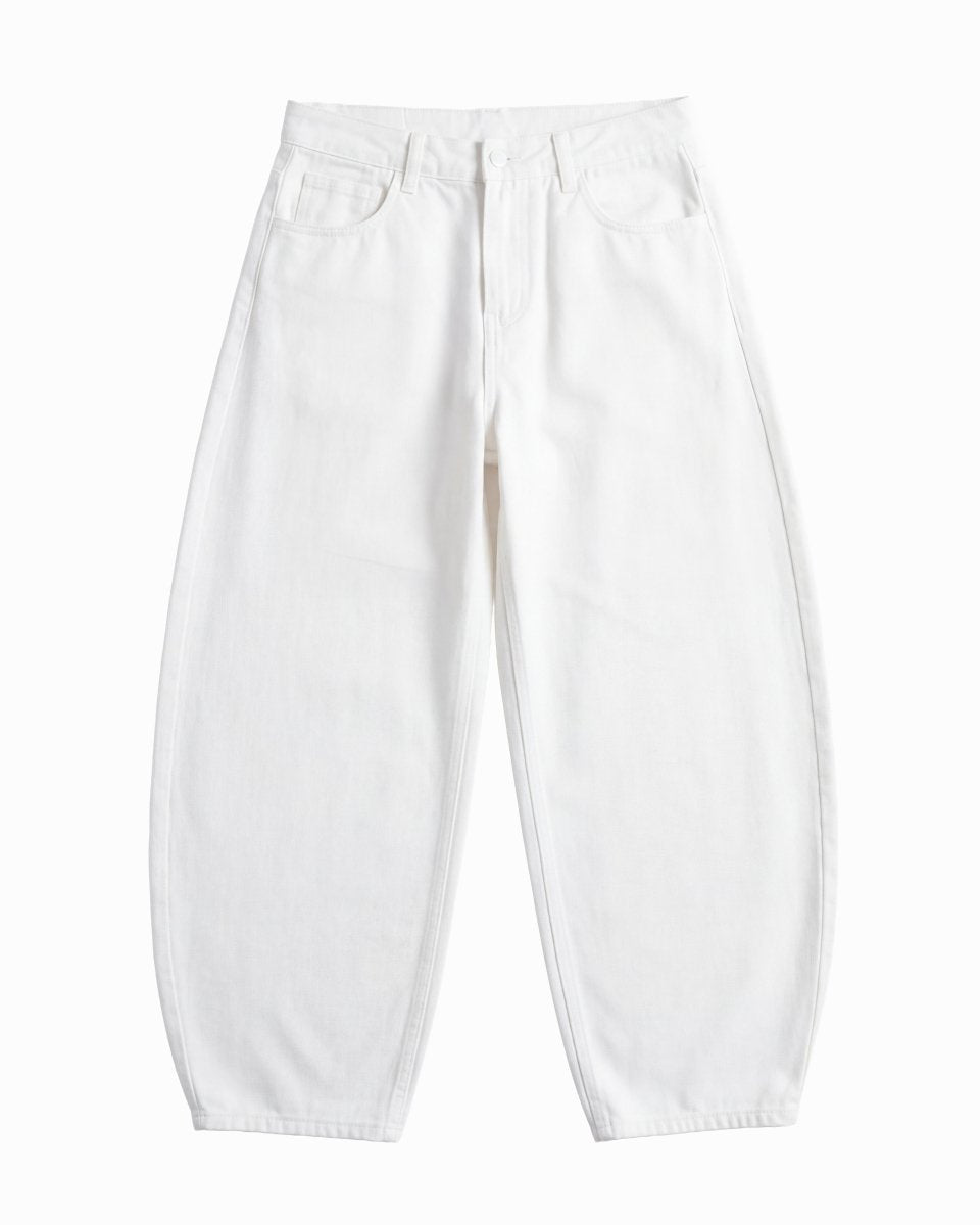 DENIM URBAN BALOON WHITE - Benevierre