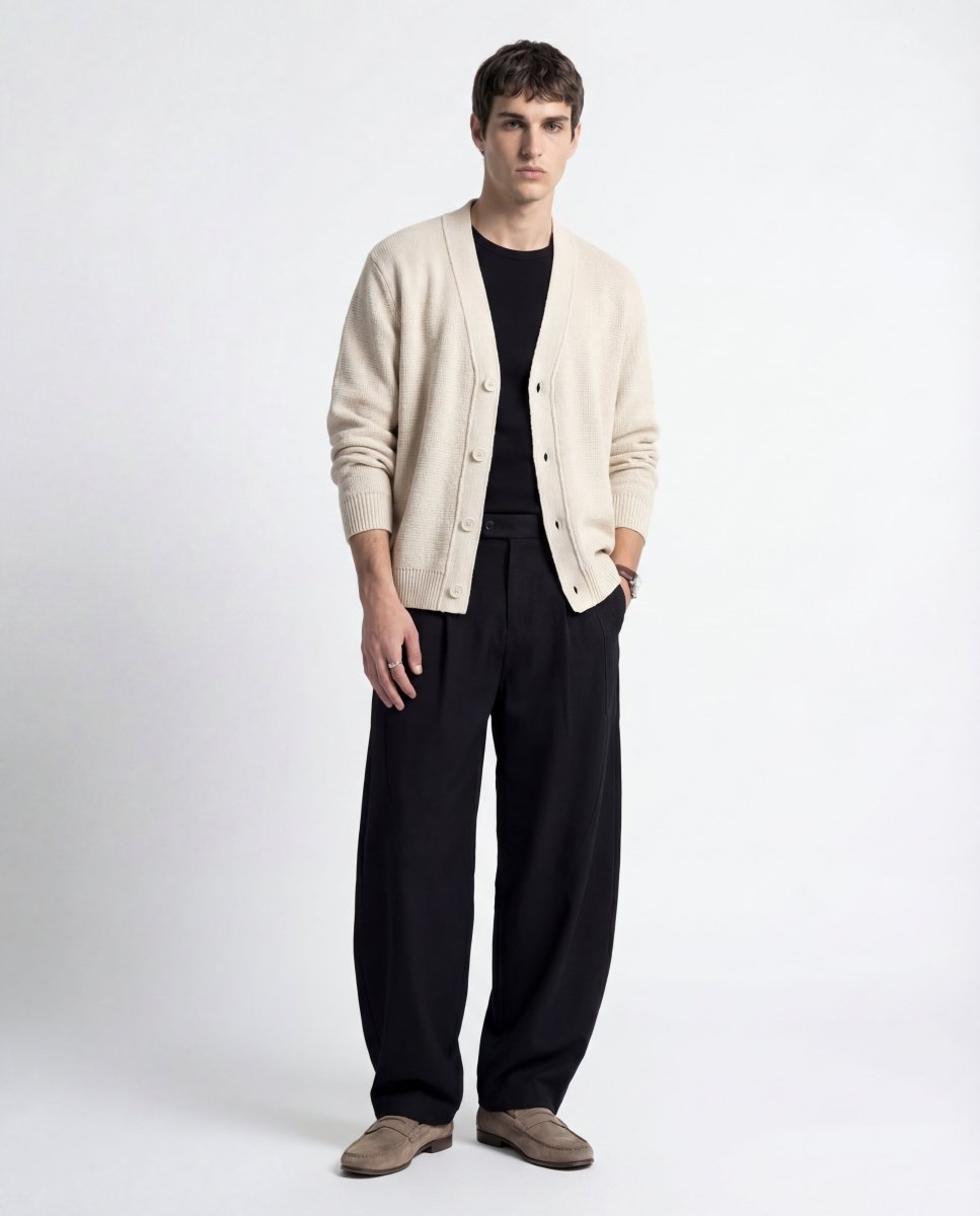 DOWNTOWN SOFT CARDIGAN BEIGE - Benevierre