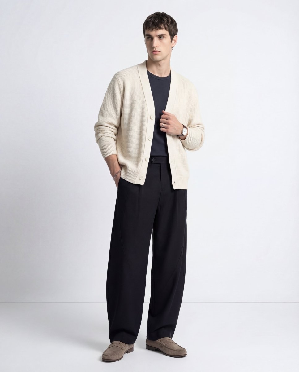 DOWNTOWN SOFT CARDIGAN BEIGE - Benevierre