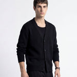DOWNTOWN SOFT CARDIGAN BLACK - Benevierre