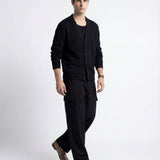 DOWNTOWN SOFT CARDIGAN BLACK - Benevierre