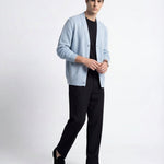 DOWNTOWN SOFT CARDIGAN LIGHT BLUE - Benevierre