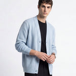 DOWNTOWN SOFT CARDIGAN LIGHT BLUE - Benevierre