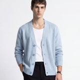 DOWNTOWN SOFT CARDIGAN LIGHT BLUE - Benevierre