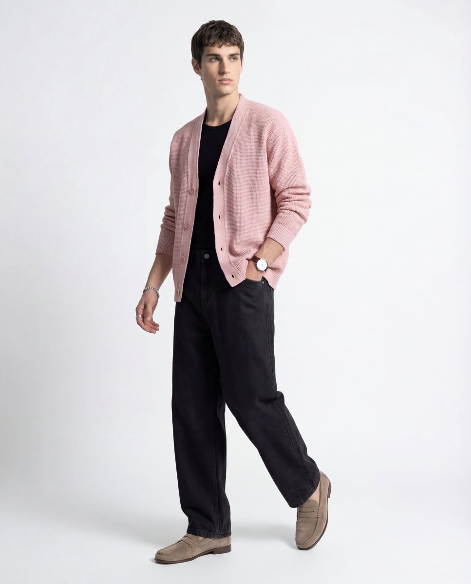 DOWNTOWN SOFT CARDIGAN PINK - Benevierre