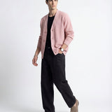 DOWNTOWN SOFT CARDIGAN PINK - Benevierre