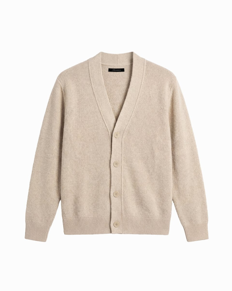 DOWNTOWN SOFT CARDIGAN SAND - Benevierre