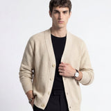 DOWNTOWN SOFT CARDIGAN SAND - Benevierre