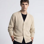 DOWNTOWN SOFT CARDIGAN SAND - Benevierre