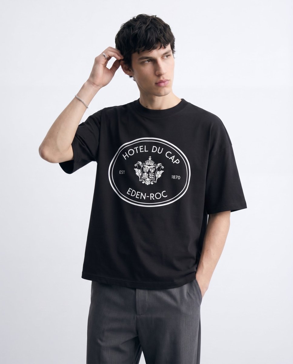 'EDEN - ROC' BLACK TEE - Benevierre