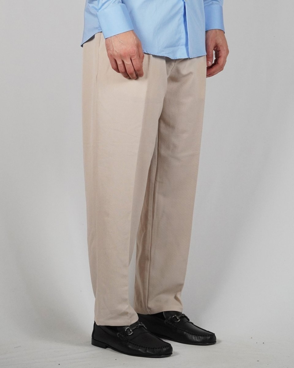 ELEGANT CLASSIC PANT BEIGE - Benevierre