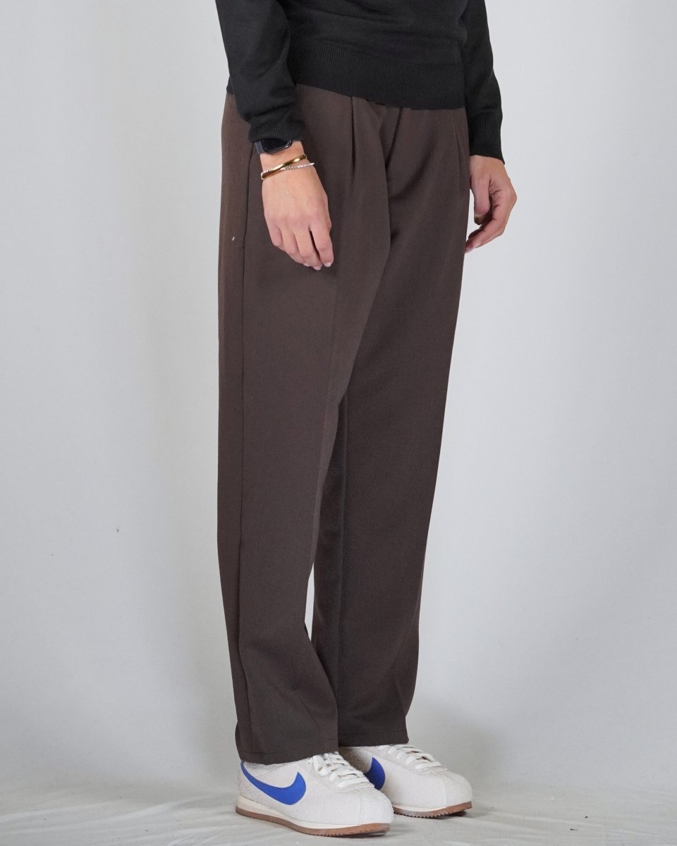 ELEGANT CLASSIC PANT BROWN - Benevierre