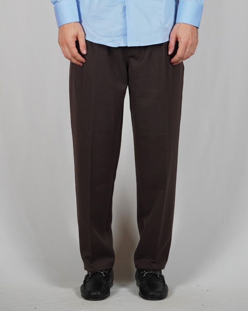 ELEGANT CLASSIC PANT BROWN - Benevierre