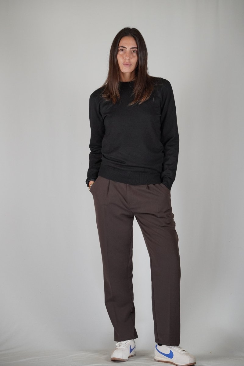 ELEGANT CLASSIC PANT BROWN - Benevierre
