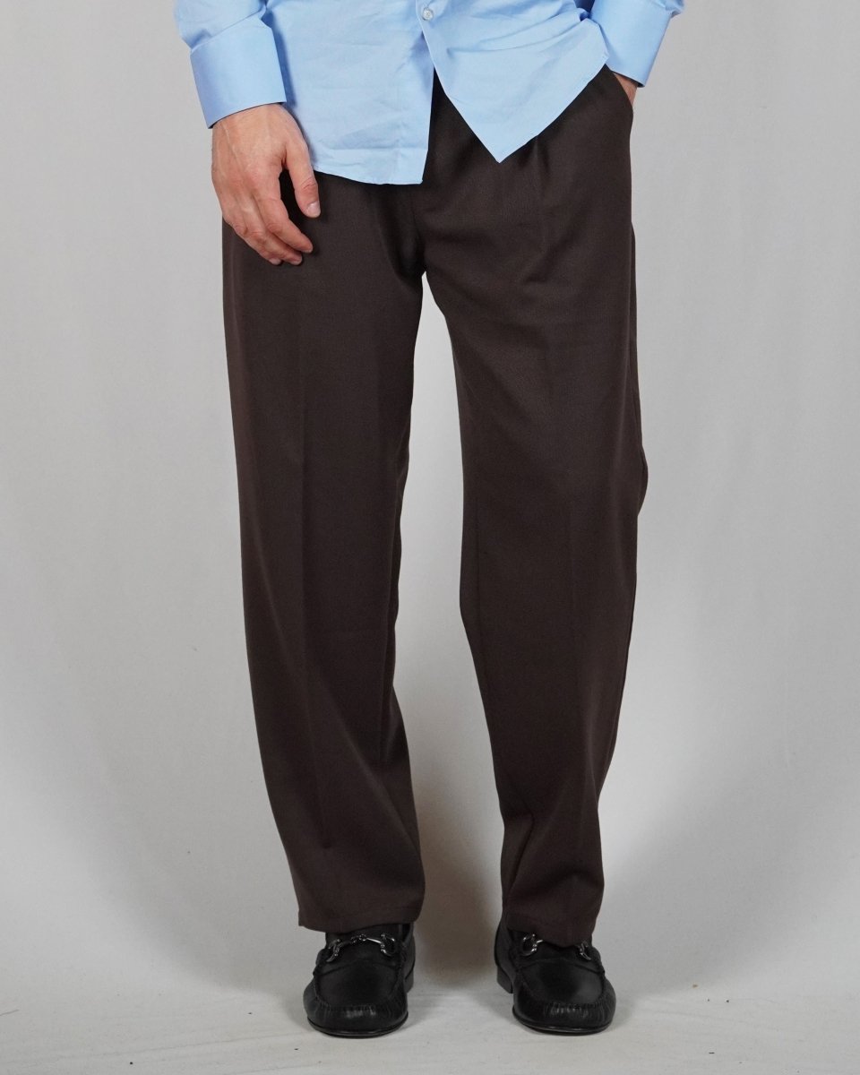 ELEGANT CLASSIC PANT BROWN - Benevierre