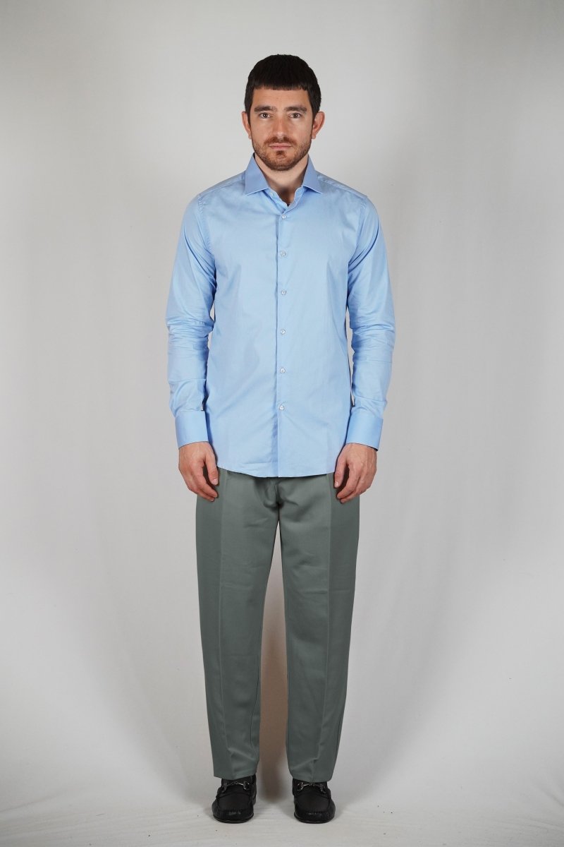 ELEGANT CLASSIC PANT GREEN - Benevierre