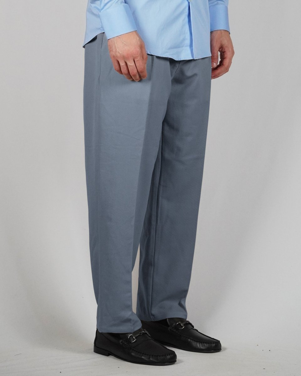 ELEGANT CLASSIC PANT GREY - Benevierre