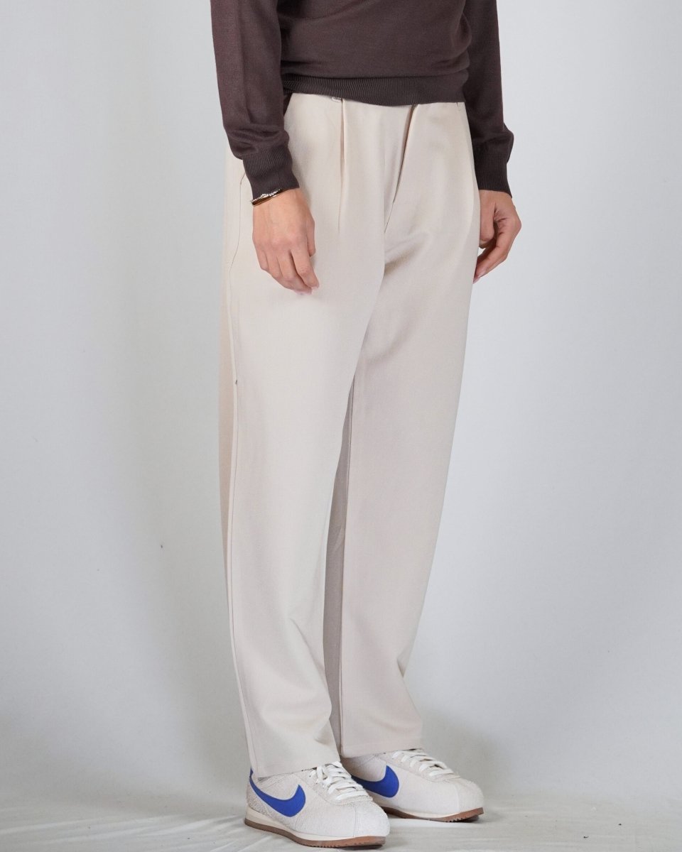 ELEGANT CLASSIC PANT SAND - Benevierre
