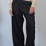ELEGANT OVER PANT BLACK - Benevierre