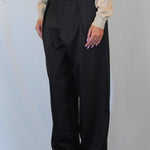 ELEGANT OVER PANT BLACK - Benevierre