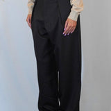 ELEGANT OVER PANT BLACK - Benevierre