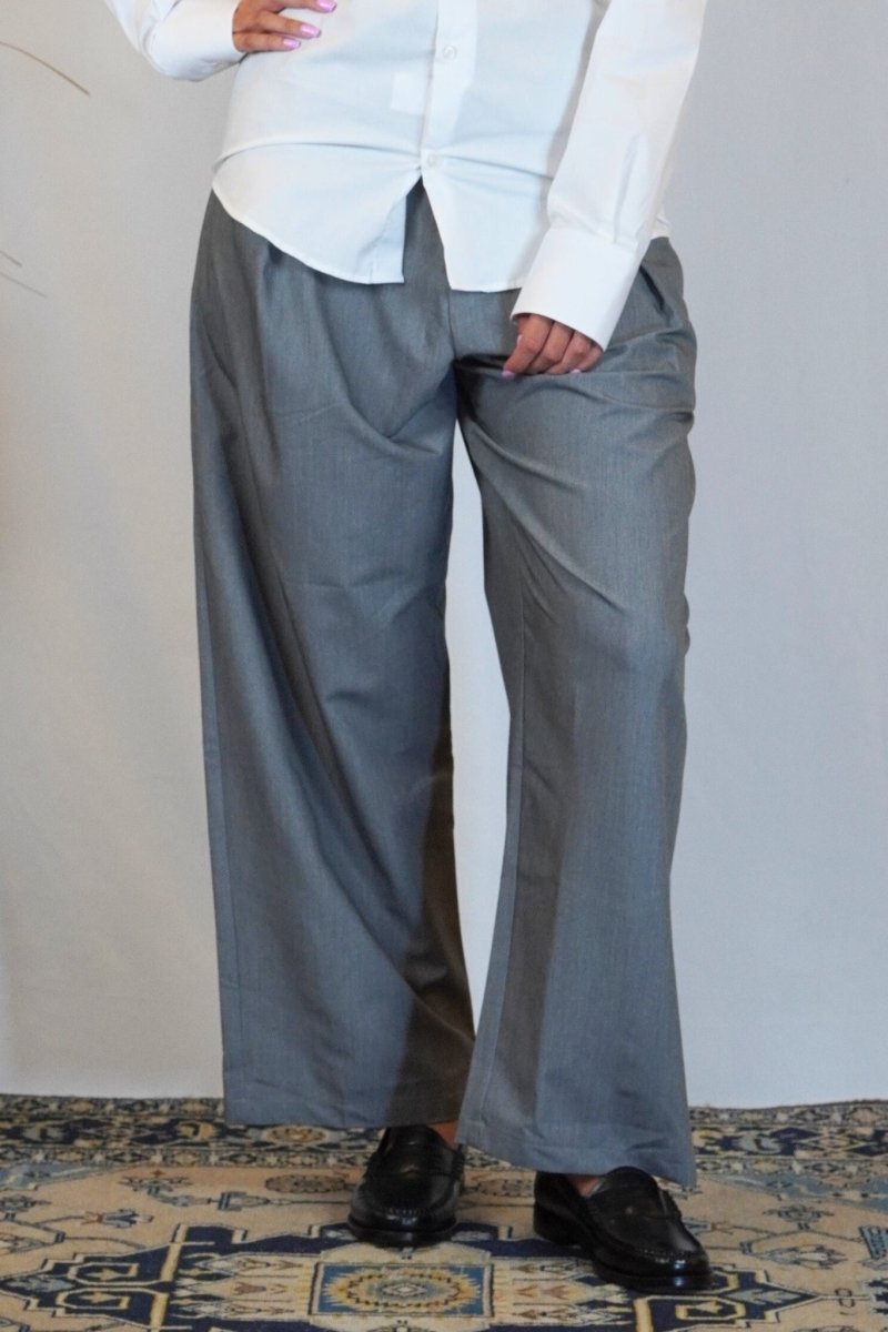 ELEGANT OVER PANT GREY - Benevierre