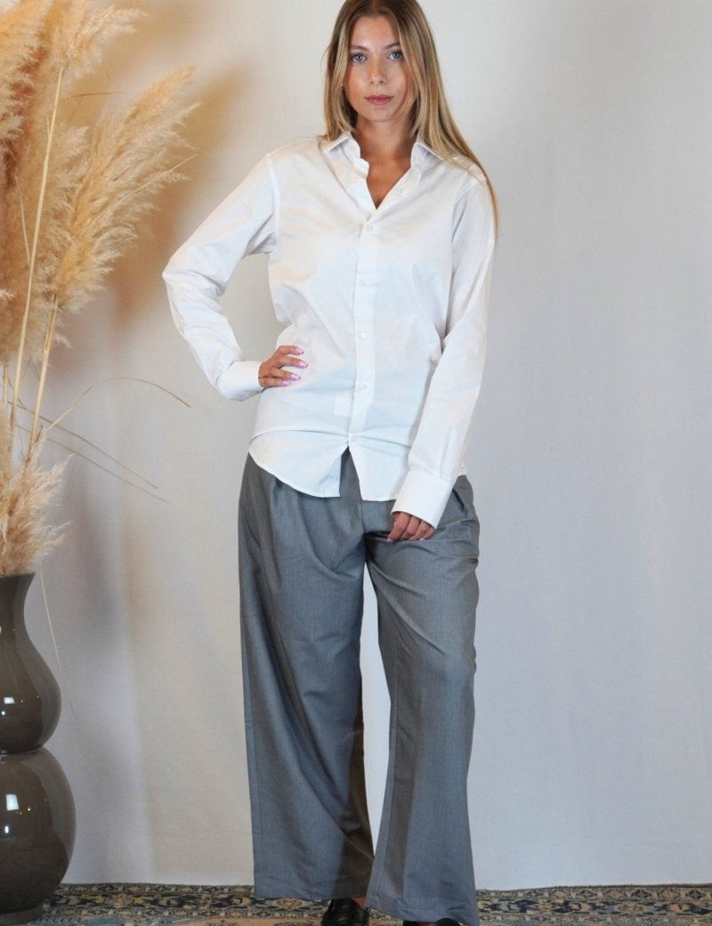 ELEGANT OVER PANT GREY - Benevierre