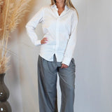 ELEGANT OVER PANT GREY - Benevierre