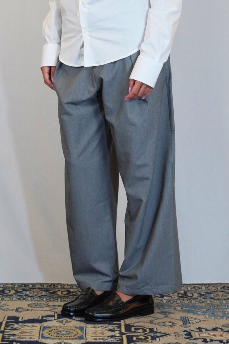 ELEGANT OVER PANT GREY - Benevierre