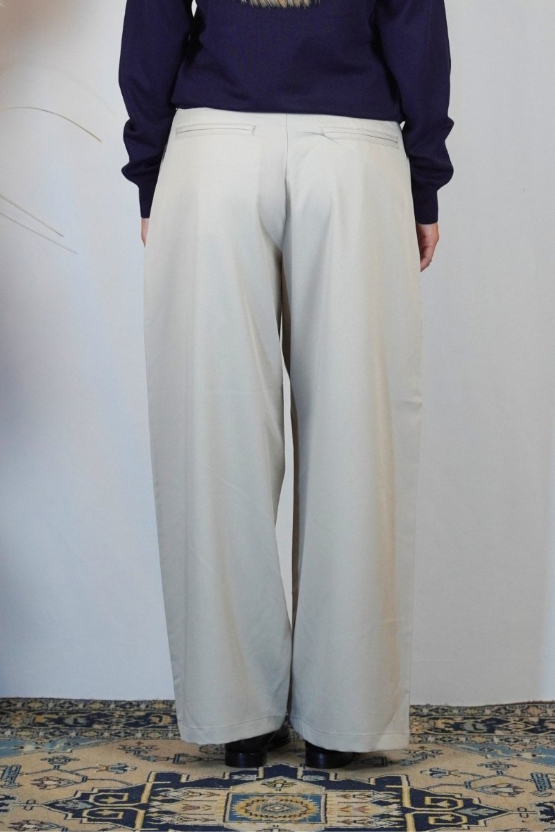 ELEGANT OVER PANT SAND - Benevierre