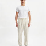 ELEGANT PANT IN LINO WHITE - Benevierre