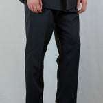 ELEGANT PANT NERO ANTRACITE - Benevierre