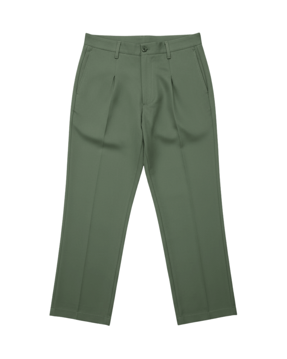 ELEGANT PANT VERDE BOSCO - Benevierre