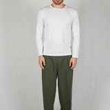 ELEGANT PANT VERDE BOSCO - Benevierre