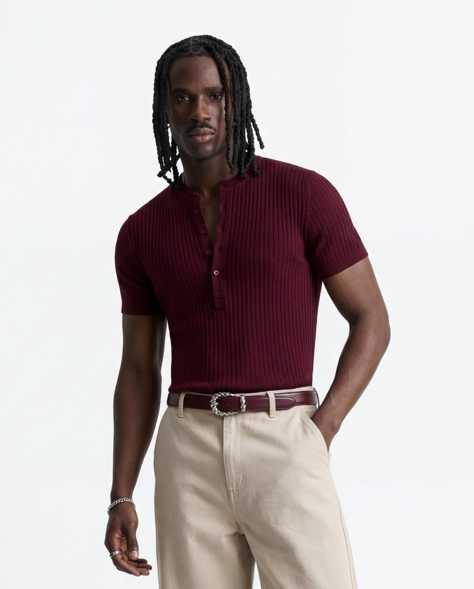 FITTED RIB KNIT - Benevierre