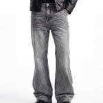 FLARE DENIM CLASSIC GREY - Benevierre