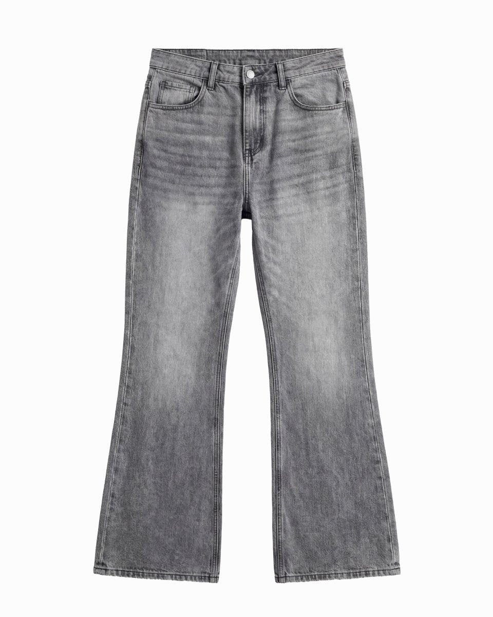 FLARE DENIM CLASSIC GREY - Benevierre