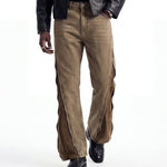 FLARE ZIP DENIM - Benevierre