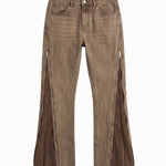 FLARE ZIP DENIM - Benevierre